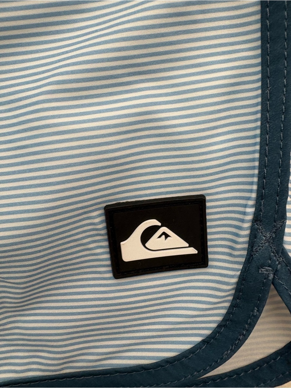 Quiksilver Light and Dark Blue Gradient Swim Trunks - Picture 3 of 6